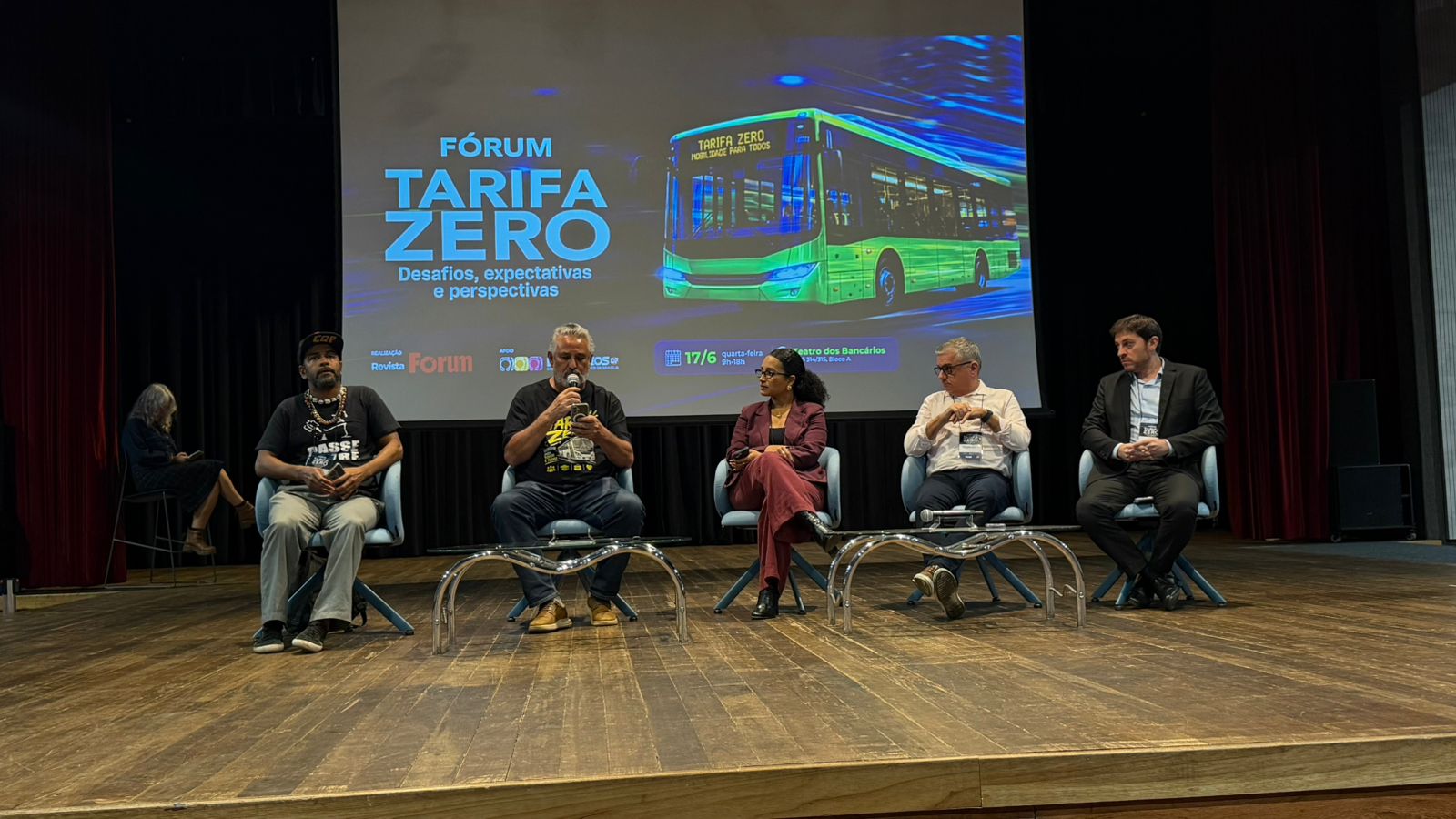 Jacy Afonso no Fórum Tarifa Zero